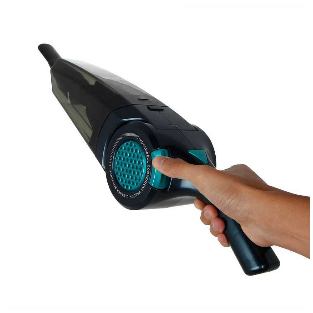 Orbegozo AP 1500 Aspiradora de mano sin cable, Aspira sólidos y líquidos, Mango de inclinación variable, Sistema de aspiración ciclónico, 2200 mAh, 3 accesorios incluidos, Color Negro
