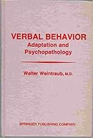 Verbal Behavior: Adaptation and Psychopathology 082612660X Book Cover