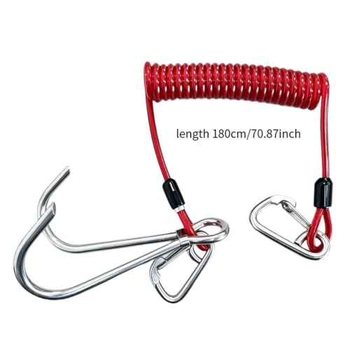 Gancho de arrecife doble inoxidable extensible para corriente 3