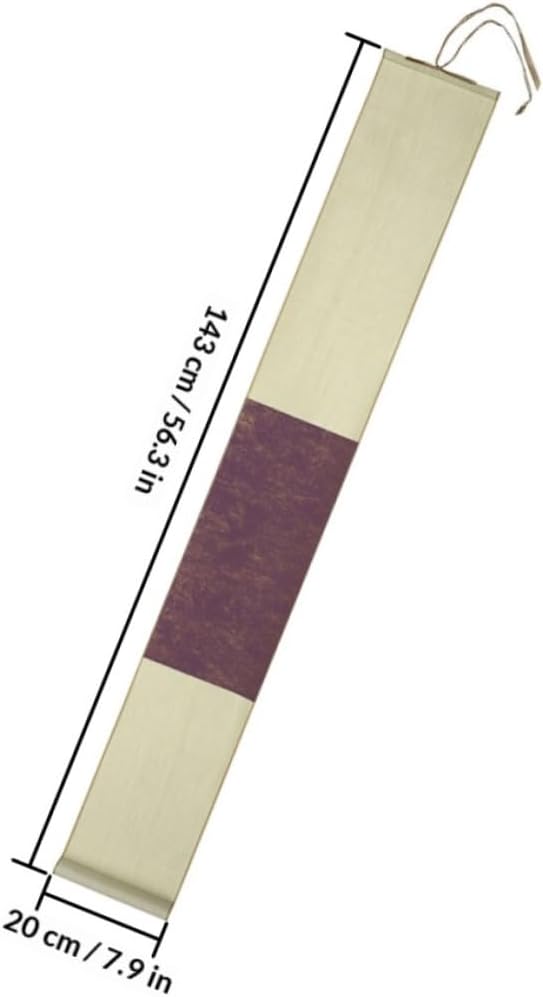 Operitacx 2pcs Chinese Calligraphy Paper Scrolls Rice Paper for Painting Writing Drawing Art Practice Wall Hanging Decor Purple