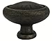 Emtek 86093 Tuscany Bronze 1" Egg Cabinet Knob