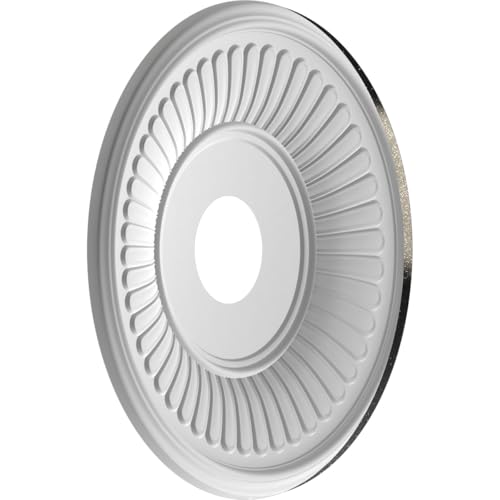 Image of 16 inchOD x 3 1 /2 inchID x 1 inchP Berkshire Thermoformed PVC Ceiling Medallion (Fits Canopies up to 7 inch), Textured Metallic Galaxy