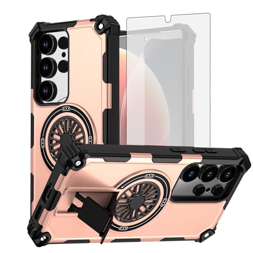 Coque Samsung S25 Ultra 5G Or Rose idéale pour appels vidéo mains libres