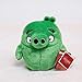 Kawaii Angry Birds Peluche Personnage De Dessin Animé Oiseaux Décoration De Chambre De Poupée pour Enfants Enfants Cadeaux d'anniversaire De Noël Cochon Vert 17cm