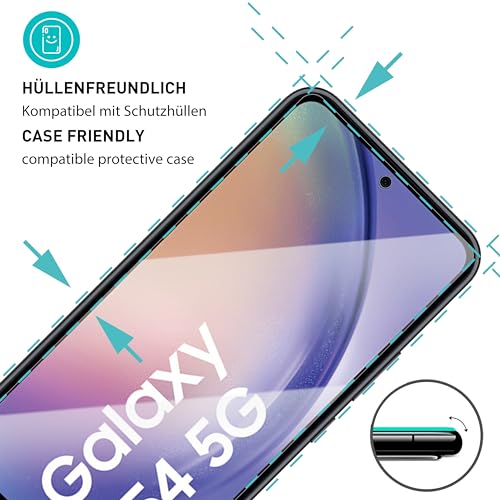 smartect Schutzglas 3 Stück für Samsung Galaxy A54 5G – Ansicht 2
