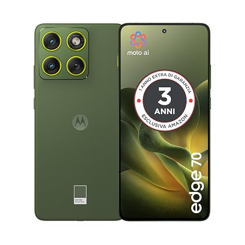 Motorola edge 70 con 3 anni di...