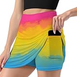 gonna sportiva a vita alta da donna pansexual pan pride galaxy