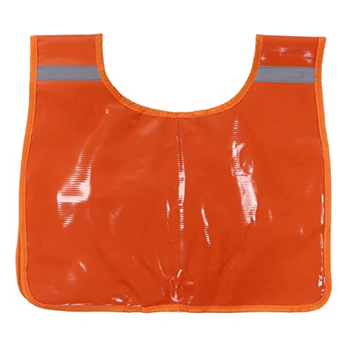 Glomora Amortiguador de cabrestante, Amortiguador de cabrestante Offroad con Tiras Reflectantes y cojín de Mancha de Bolsillo de Almacenamiento PVC Naranja para la absorción de