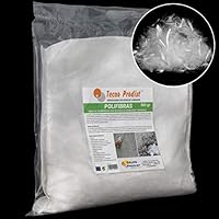 POLYFASERN von Tecno Prodist, Fasern 12 mm für Beton, Mörtel oder Gips - Polypropylen (Pp) - Verstärkung und Widerstand, verhindert Rissbildung - Homogene Verteilung der Mischung (1 Beutel 500 gr)