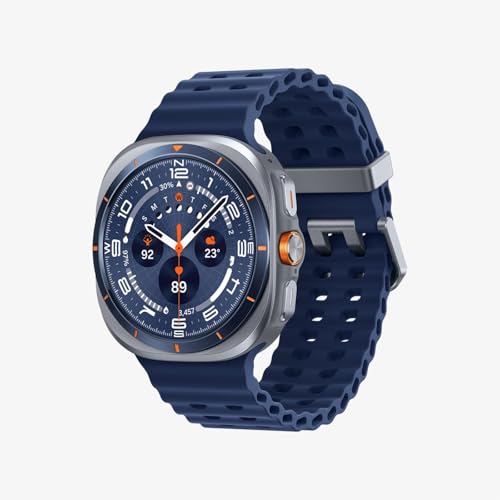 Samsung Galaxy Watch Ultra 2025 47mm - Smartwatch LTE con IA, Titanio, Botón Personalizable, Control de Salud, Garantía del Fabricante 3 Años + 1 año Extra, Azul Titanio (Versión española) Samsung Galaxy Watch Ultra 2025 47mm - Smartwatch LTE con IA, Titanio, Botón Personalizable, Control de Salud, Garantía del Fabricante 3 Años + 1 año Extra, Azul Titanio (Versión española)