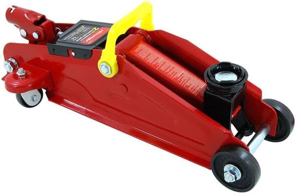 CT0008 Hydraulic Trolley Jack - 2.0 Ton Capacity | 130mm Minimum Height | 330mm Maximum Height | Steel Construction | Swivel Caster Wheels | Ideal for lifting cars, SUVs, and light trucks