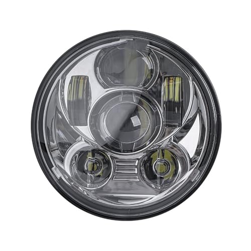 Phare de moto rond 5.75 pouces pour Sportster idéal pour les sorties de nuit