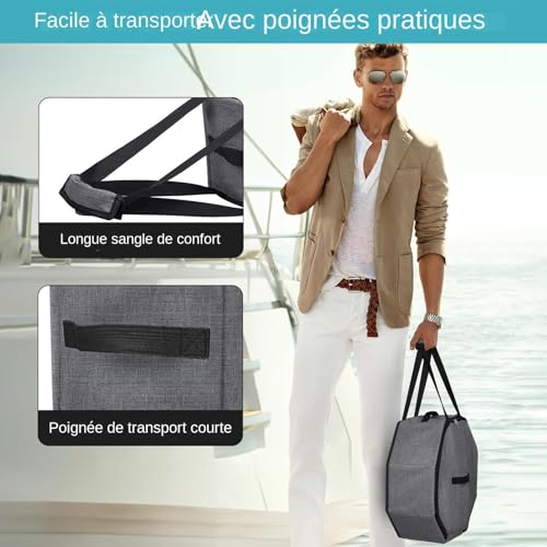 Boîte à chapeau légère et résiliente pour rangement 43cm