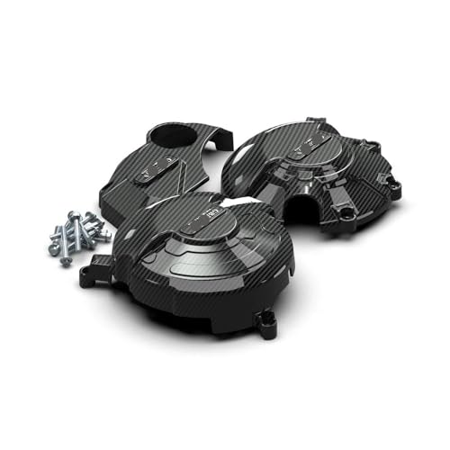 Cubierta estator Scrambler 800 protector de motor en aluminio de alta resistencia 6