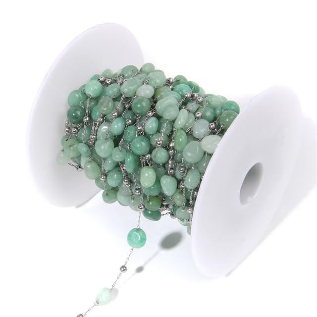 Catena Di Quarzo Ametista Naturale – Perline Irregolari 3-8mm Per Creazione Gioielli Fai Da Te