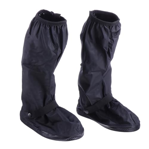 Cubrezapatos Ciclismo Impermeable Negro miniatura 1
