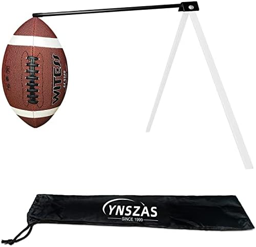 YNSZAS 𝙉𝙀𝙒 Football Kicking Tee, Portable Field Goal Kicking Holder Stand, Kickoff Tee Compatible with All Football Sizes, Football Training Practice Equipment for Adult & Youth(White)