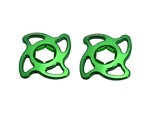 Ajuster suspension Triumph 1050 avec embouts réglage précharge Accossato vert 22mm