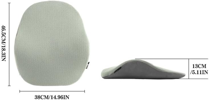 Seat Waist Cushion Office Backrest Pillow Comfortable Protection Slow Rebound