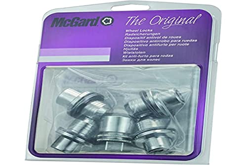 Tuercas antirrobo M14x1.50 McGard evitan robos en llantas planas de 42.6mm con llave 22mm
