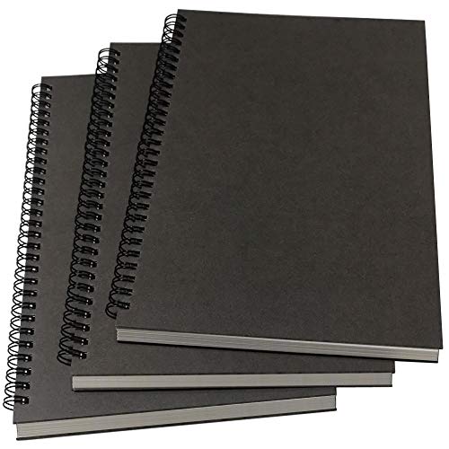 Cahier à spirale B5 pour croquis et notes créatives sur papier blanc uni