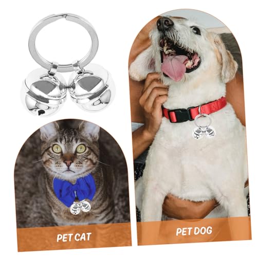 Cloche décorative pour collier de grelot polyvalent HEMOTON animaux - 6