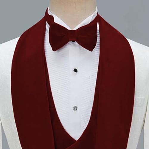 Men's Formal Jacquard Tuxedo Casual Shawl Collar Wedding Groom Suit Peak Lapel Solid Color Blazer3