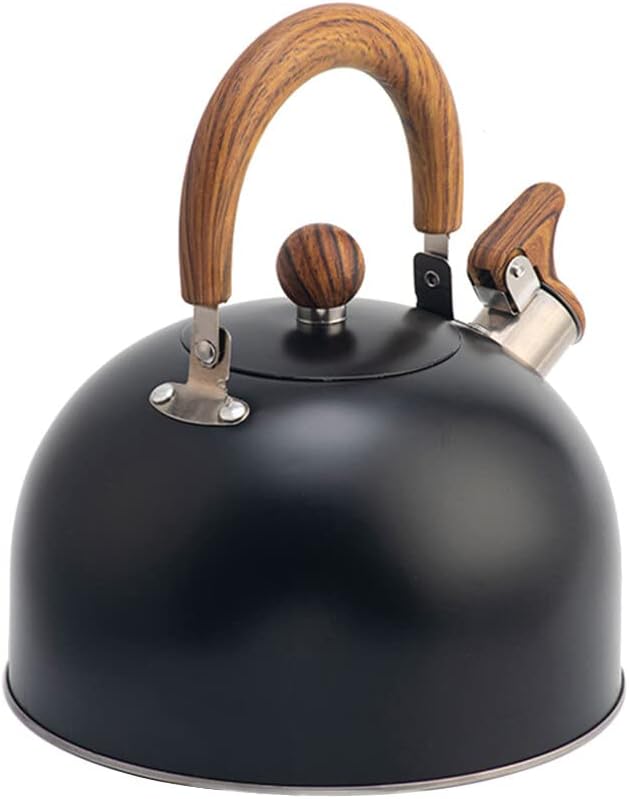 Whistling Kettle Tea Kettle - 3.1 Quart Tea Kettles Stovetop Whistling Teapot Stainless Steel Tea Pots for Stove Top Whistle Tea Pot 3 Liter Whistling Tea Kettle