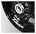 Motorrad Rad Aufkleber Motorrad Rad Reifen Reflexstreifen Aufkleber Felgenaufkleber Zubehör Dekoration Für YA-MA-HA TMAX T Max (Color : C)