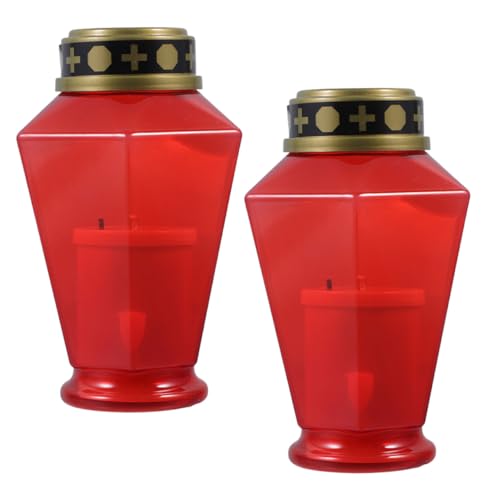 Velas LED Reutilizables que el Viento No Apaga en Tumbas