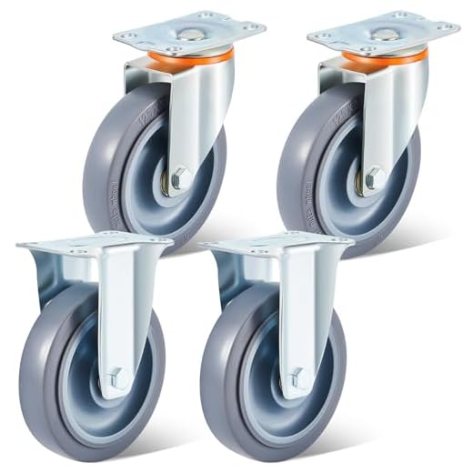 How to add swivel wheels to your luggage Non-Marking Heavy Duty Replacement Caster Kit