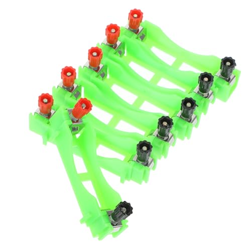 QUMIIRITY 6Pcs Aa Battery Case Holder for Physics Lab Learning Tool and Safe Design Easy to Install for DIY Circuit Projects