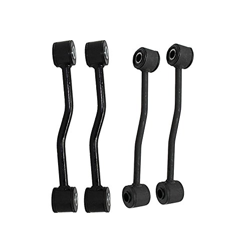 PartsW - 4 Pc Suspension Kit for Jeep Grand Cherokee 1999-2004 All Models Front & Rear Sway Bar End Links