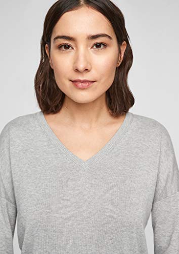 sOliver-Damen-Feinstrickpulli-mit-V-Ausschnitt