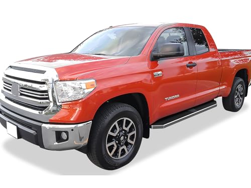 Estribos Polished Tuxtreme para Toyota Tundra 2007-2021 miniatura 6