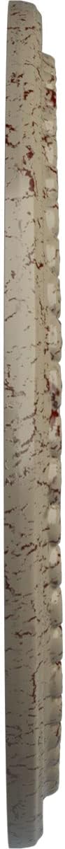 27 1/2"OD x 4"ID x 1 1/2"P Winsor Ceiling Medallion (Fits Canopies up to 4"), Hand-Painted Gobi Desert Crackle
