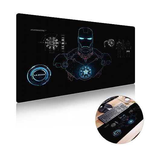 Mousepad gamer em tecido - Homem de Ferro