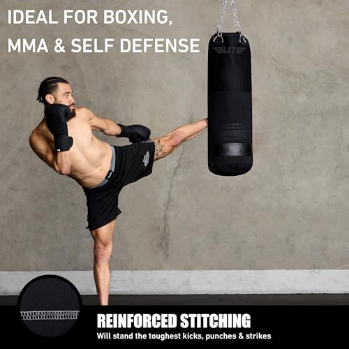 Elite Sports EL533 Canvas Punching Bags Mma Muay Thai Kickboxing Training Boxing Punching Bag thumb #1