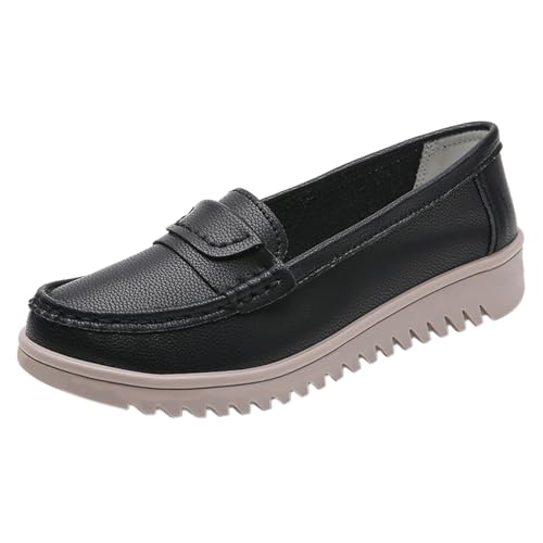 Chaussures de course femme pour le printemps | Baskets plateforme décontractées et faciles à enfiler