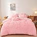FOPPA Fluffy Pillow Cases Pink 26