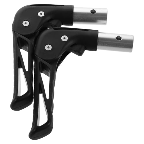 Image of ibasenice 1 Pair Wheelchair Hand Grips - Nonslip Handle Covers Ergonomic Replacement for Folding Manual Wheelchairs Transport Chair Walking Cart