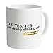 Kimi Raikkonen Yes Yes Yes Mug by Shotdeadinthehead