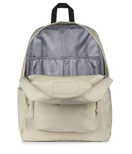 Image of JanSport SuperBreak Plus Backpack with Padded 15-inch Laptop Sleeve and Integrated Bottle Pocket - Spacious and Durable Daypack for Work and Travel - Moon Mist