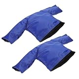 Abaodam Wasserzähler Schutzabdeckung 2 Stück Isoliert Frostbeständig Ventilschutz für Innen und Außenbereich Winter Frostschutz für Wasserzähler und Rohrleitungen