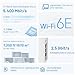TP-Link Deco XE75 Pro Mesh WLAN Set (3 Pack), Wi-Fi 6E AXE5400 Tri-Band Router & Repeater, 1× 2.5G Port + 2× 1G Ports für Jede Einheit, empfohlen für Häuser mit 4-7 Schlafzimmern, WPA3
