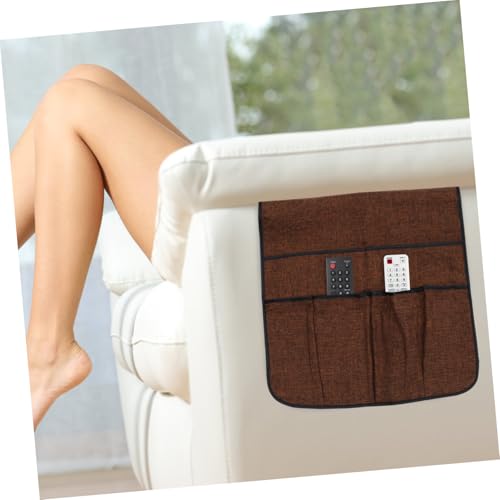 Organisateur de canapé haut de gamme, support pratique pour télécommande - 4