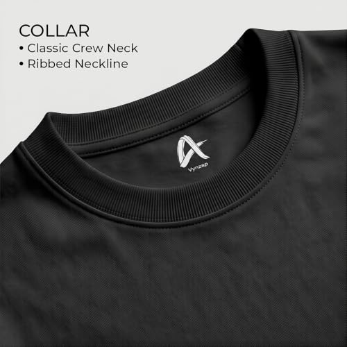 Image of Men's Long Sleeve T-Shirt 100% Cotton Plain Crew Neck Casual Regular Fit Soft Basic Tee for Men