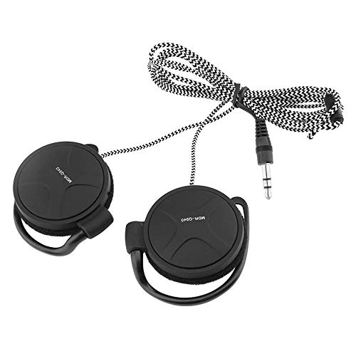 3 5mm Wired Gaming Headset On-Ear Sports Headphones Ear-hook Music Earphones for Smartphones Tablet Laptop Desktop PC