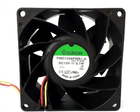 Image of SMART ELECTRONICS PMD1208PMB1-A Size 80X80X38mm DC12V 9.1W 5700 RPM Brushless Air Cooling Fan