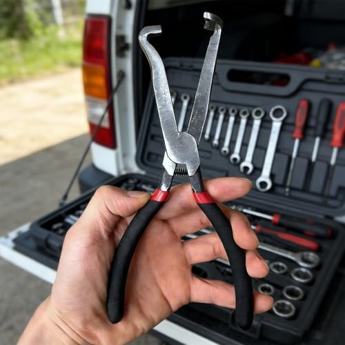 Image of Open Jaw Wire Cutters Metal Cutting Pliers Precision Wire Trimming Tool for Mechanics Technicians Engineers 1 Pcs(Black)